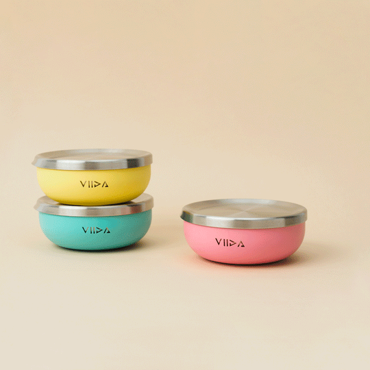 Soufflé Antibacterial Stainless Steel Bowl Cover