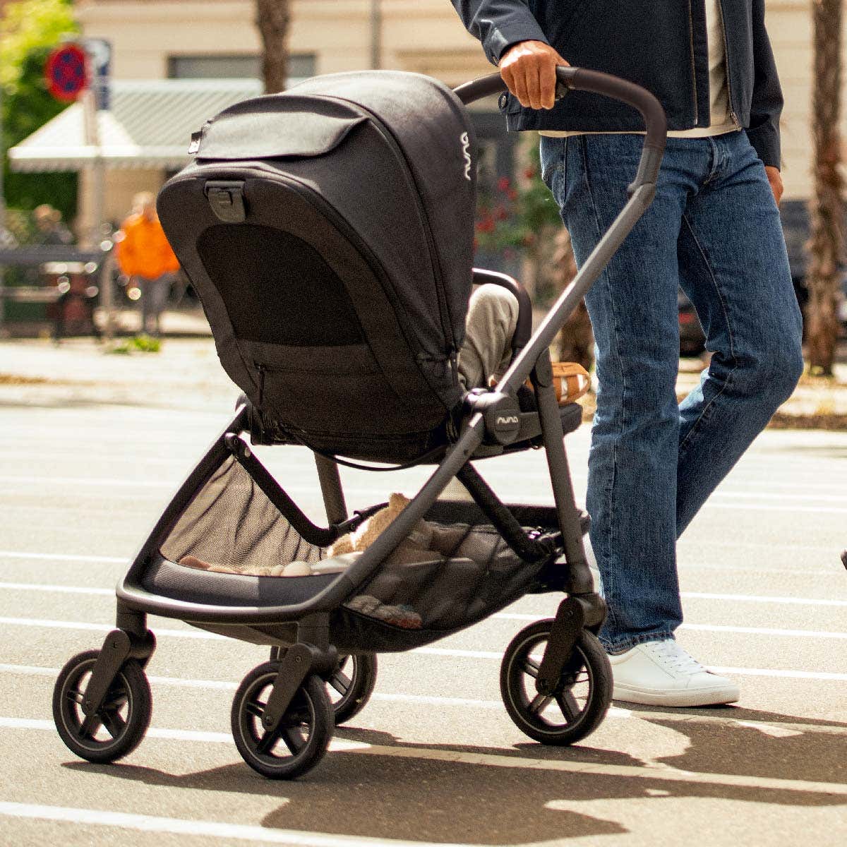 SWIV™ Stroller 360° Swivel Wheels - Caviar