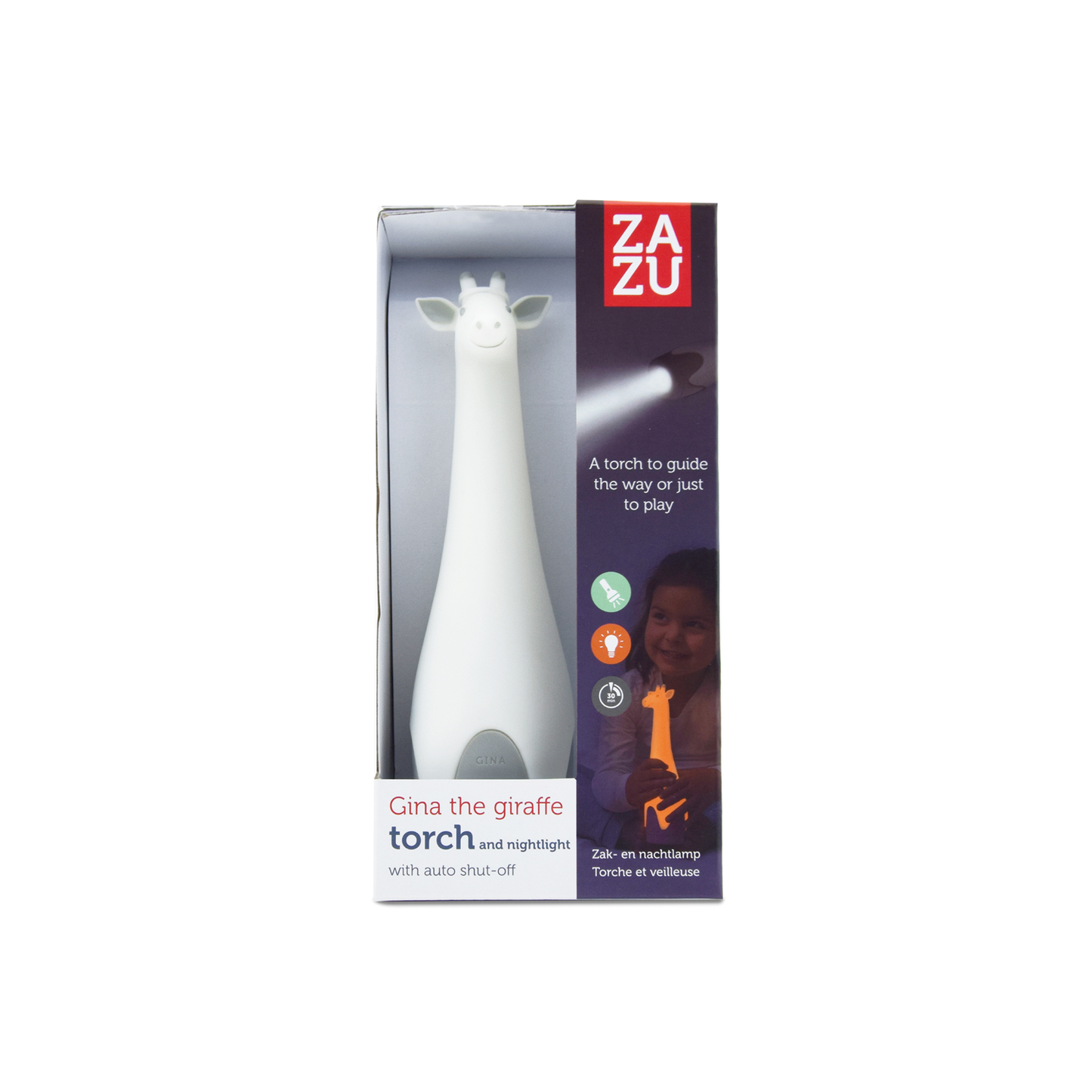 Nightlight with Auto Shut-Off - Gina the Giraffe