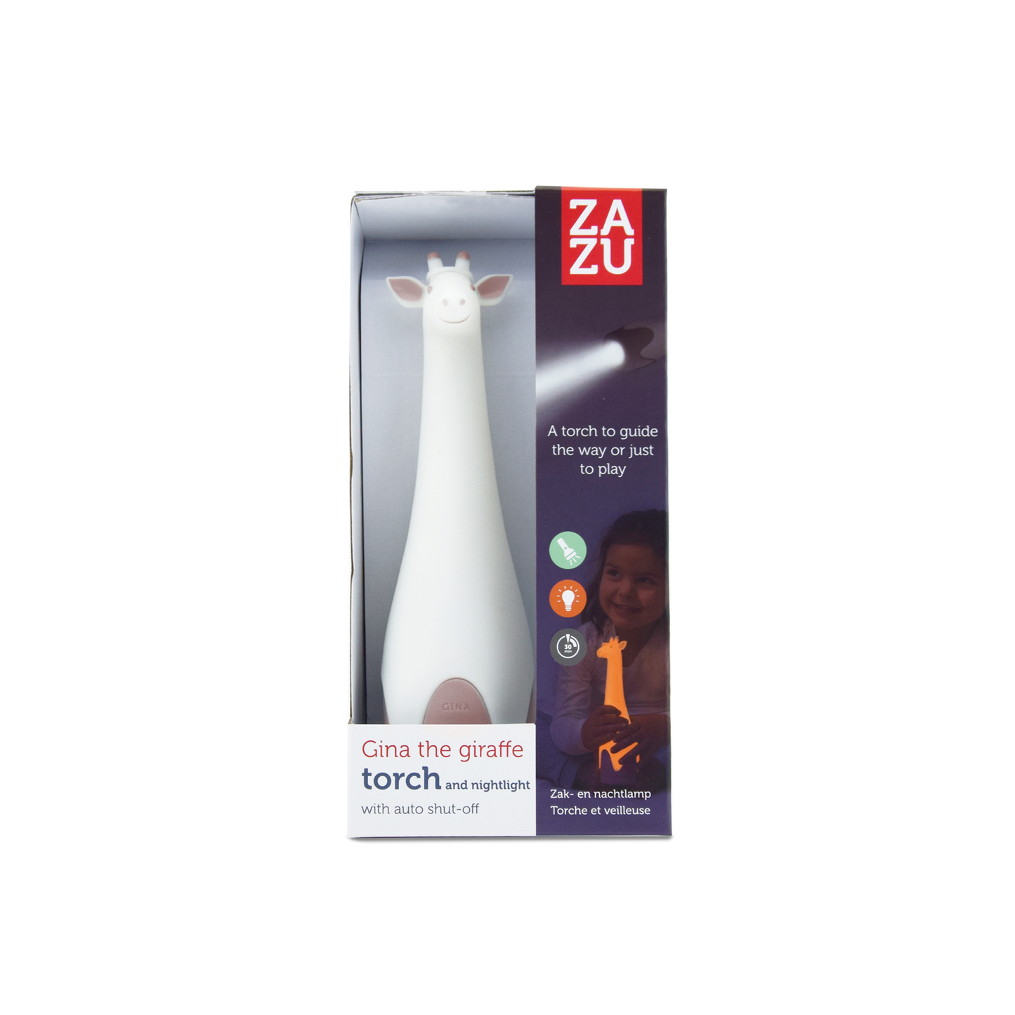 Nightlight with Auto Shut-Off - Gina the Giraffe