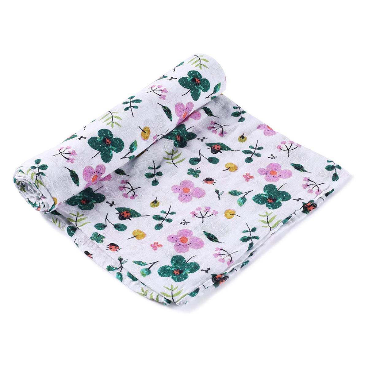 Baby Toddler Muslin Swaddle / Blanket Set - Floral & Animals