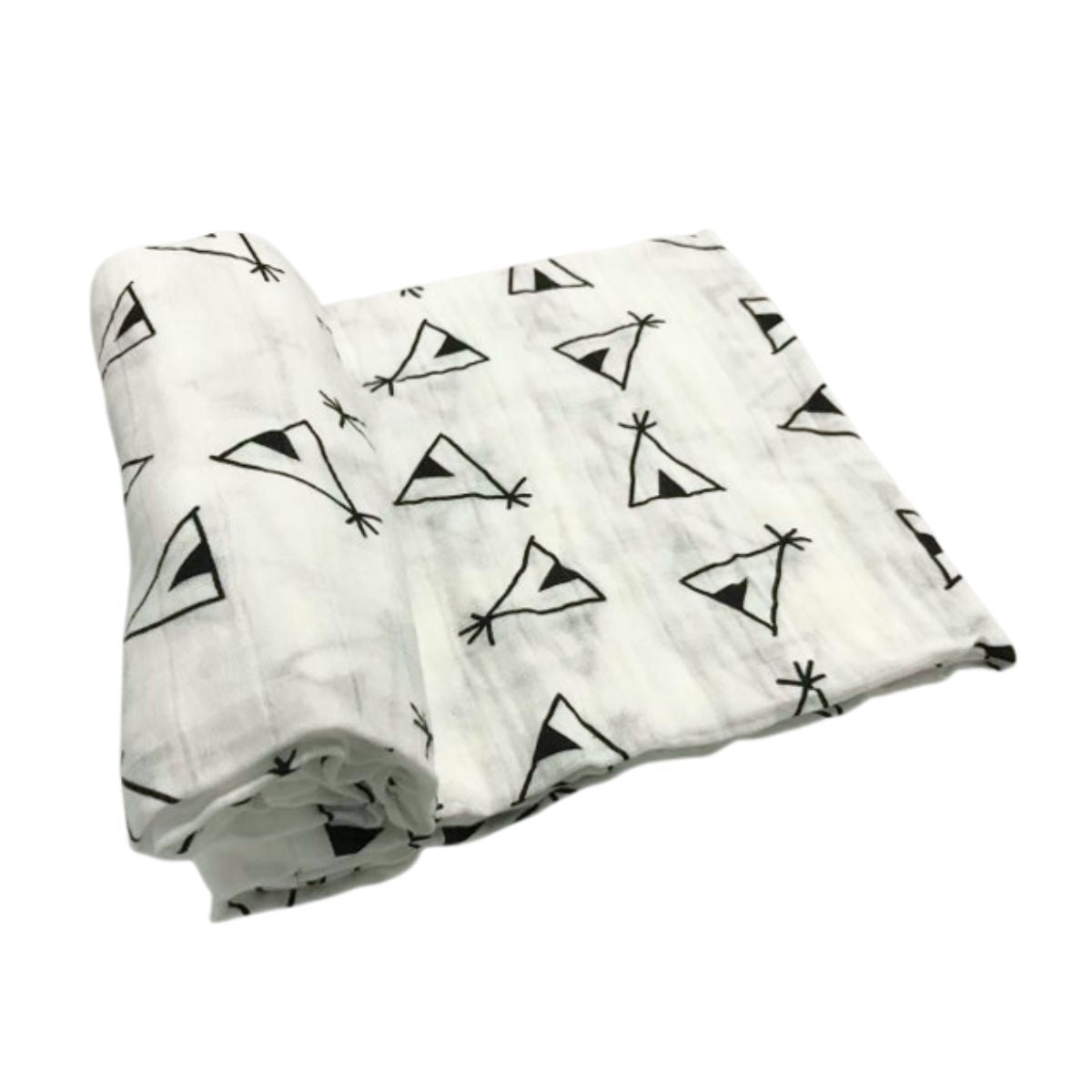 Baby Toddler Muslin Swaddle Blanket - Triangle Tent