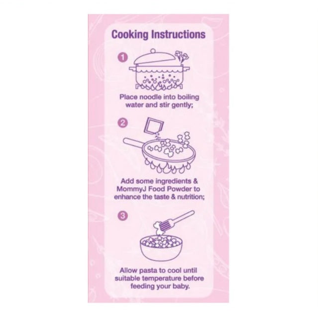 Organic Bow Tie Vegetables Pasta for Baby