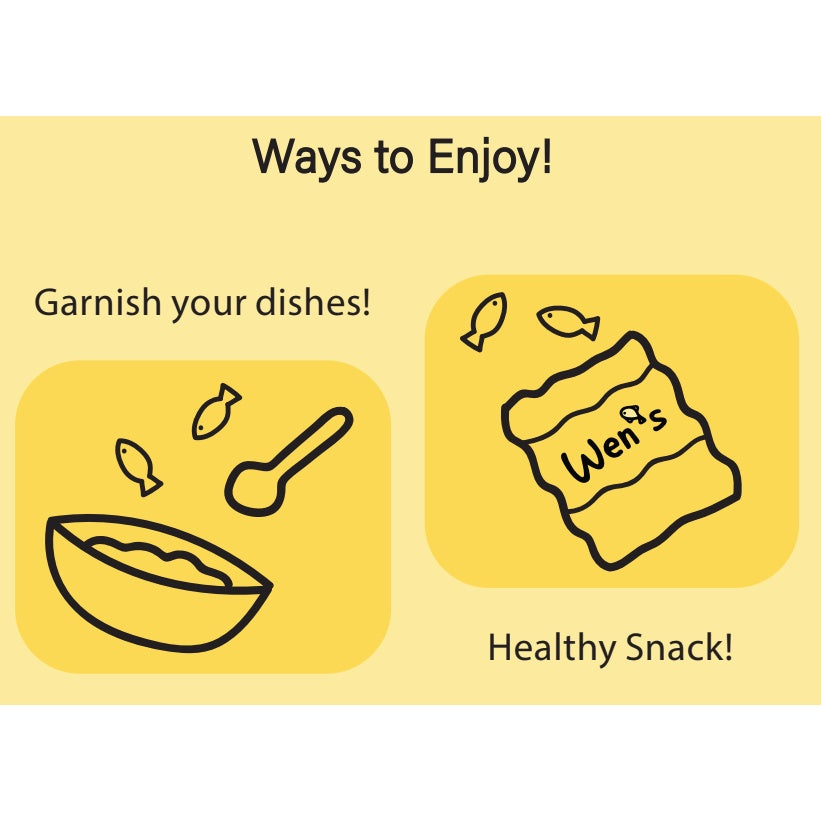 Crunchy Whitebait Baby Healthy Snack