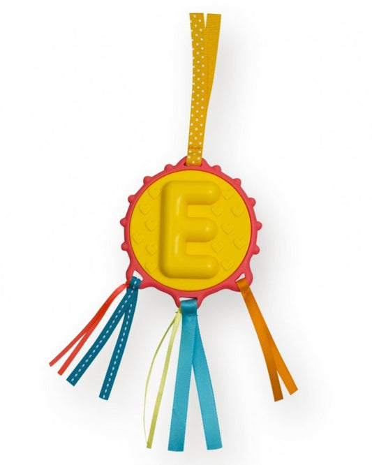 Baby Teething Teether Rattle Shaker - Letter E