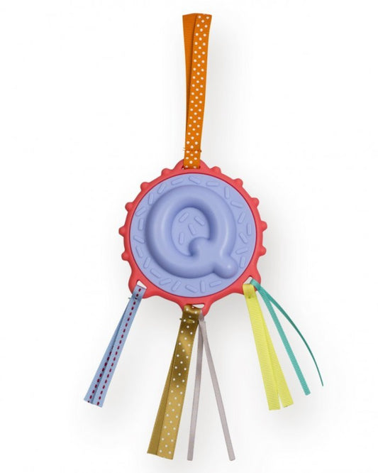 Baby Teething Teether Rattle Shaker - Letter Q