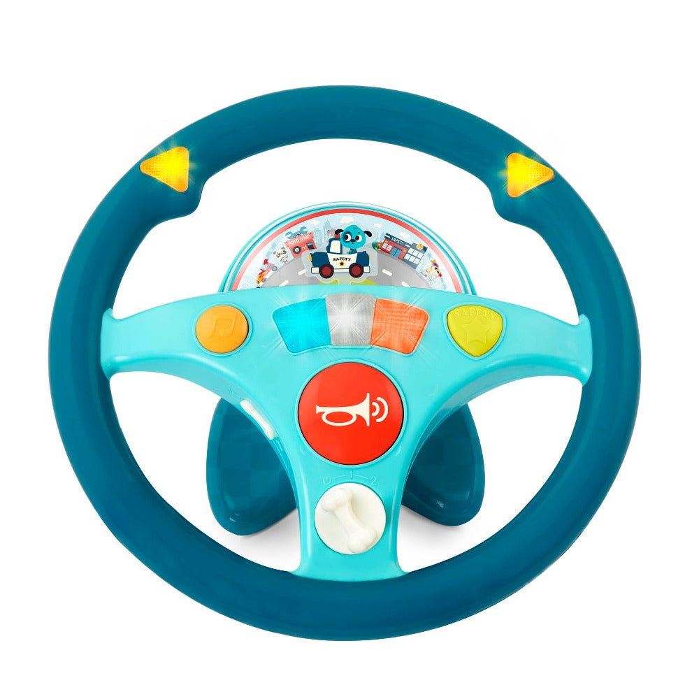 Woofer’s Musical Driving Steering Wheel Toy