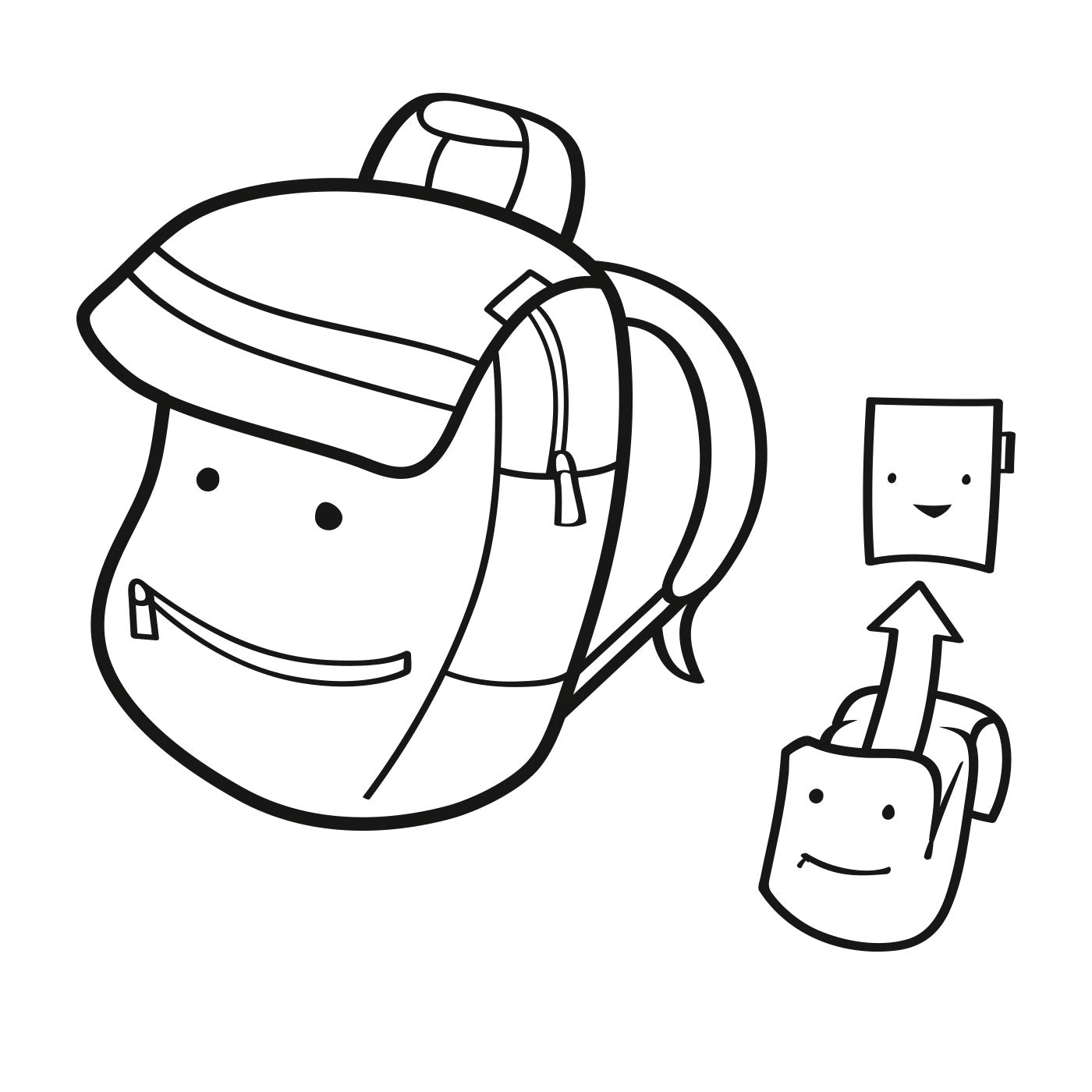 [Reisenthel Kids] Backpack Kids - Lightweight Haversack Suitable for Preschool / Kindergarten