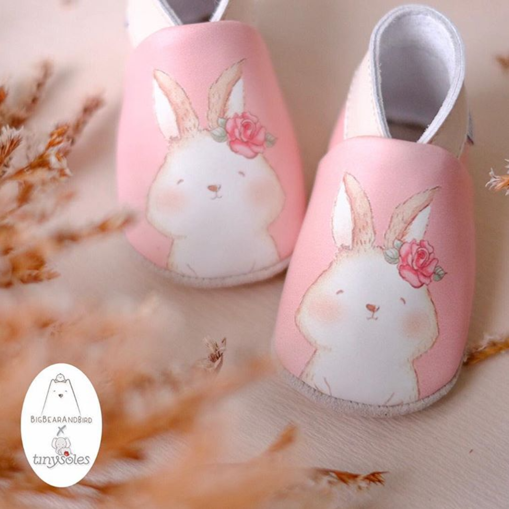 Pre-walkers Soft Soled Baby Walking Shoes - BigBearandBird x Tinysoles