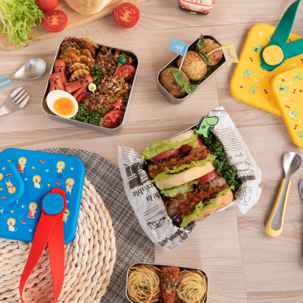 Joy 2-in-1 Karrie Stainless Steel Lunch Box Set