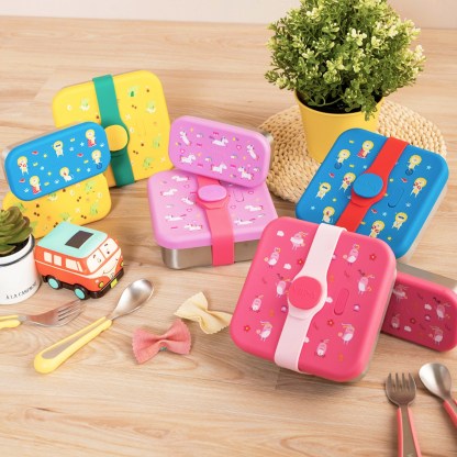 Joy 2-in-1 Karrie Stainless Steel Lunch Box Set