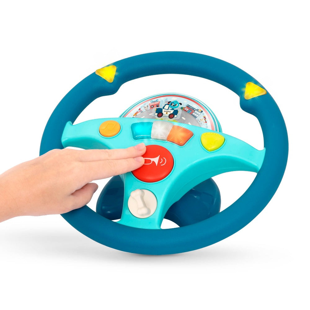 Woofer’s Musical Driving Steering Wheel Toy