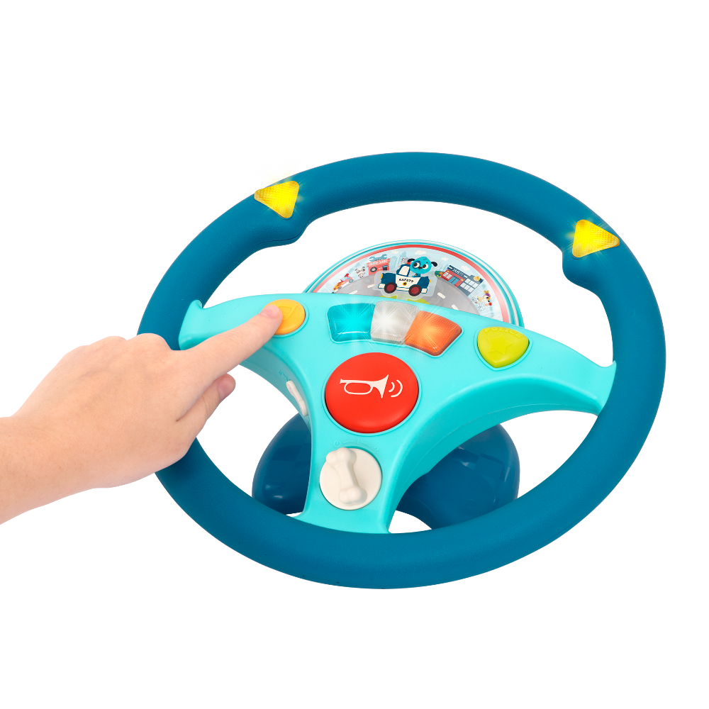 Woofer’s Musical Driving Steering Wheel Toy