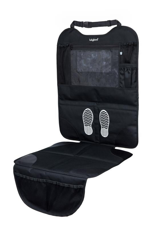 [Lulyboo] 3 in 1 Auto Seat Protector with Storage and Waterproof Tablet Window - Footprint