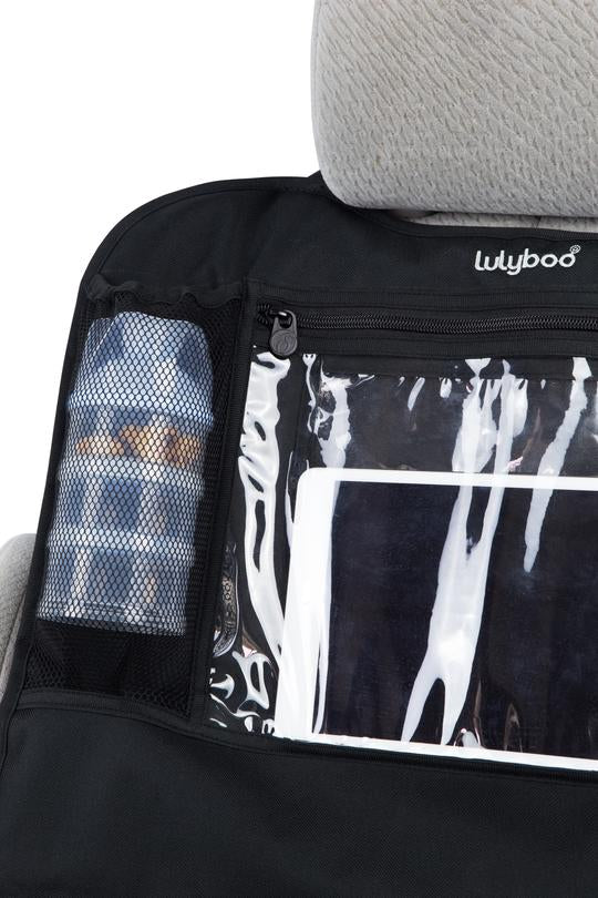 [Lulyboo] 3 in 1 Auto Seat Protector with Storage and Waterproof Tablet Window - Footprint