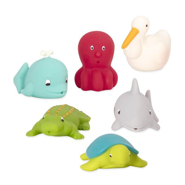 Sea Creatures Bath Buddies
