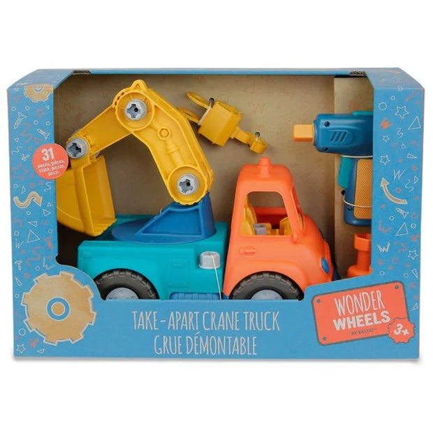 Take-Apart Crane Truck