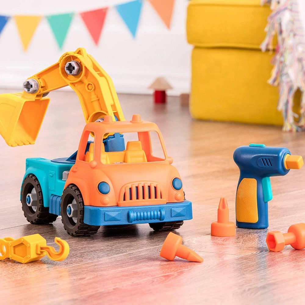 Take-Apart Crane Truck