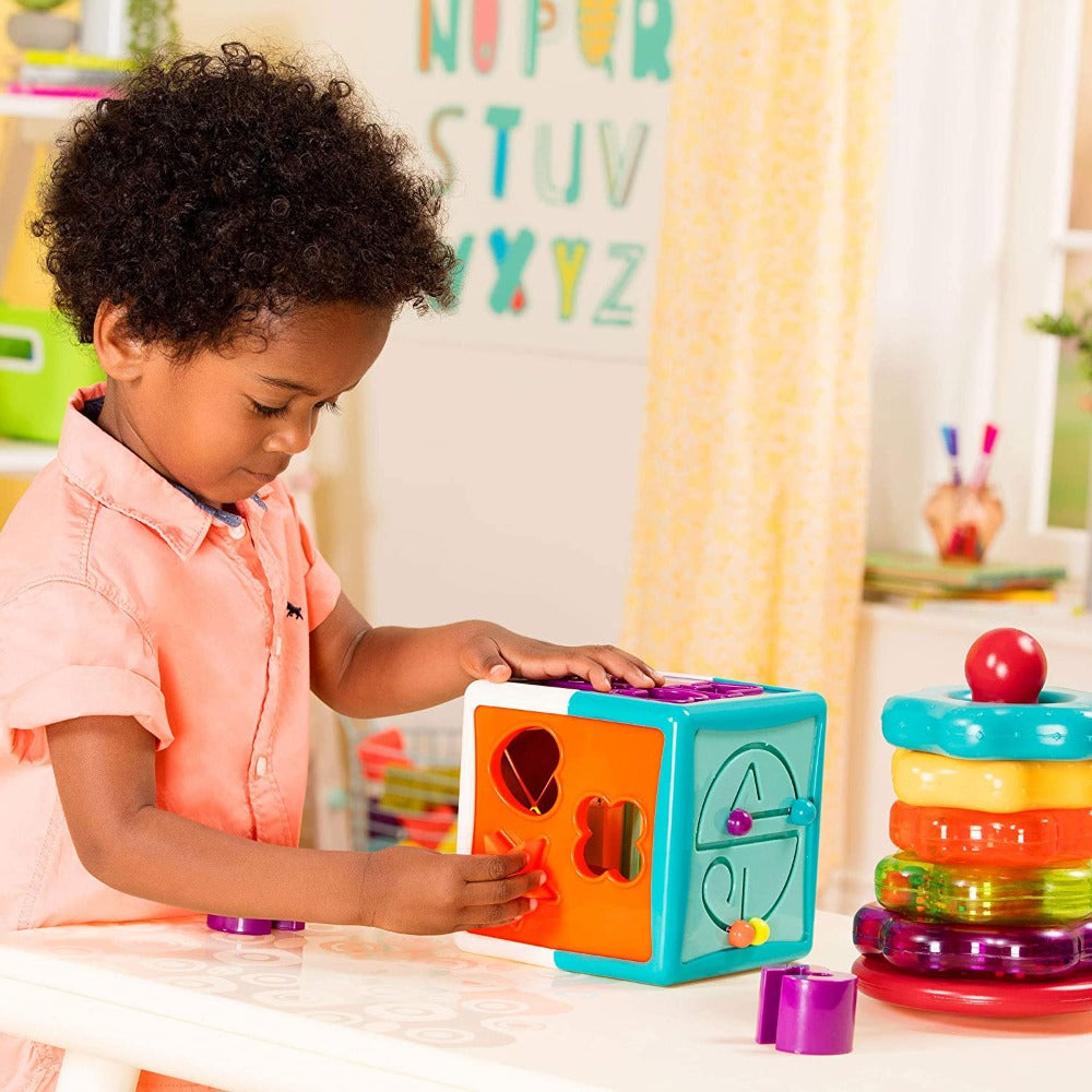 Stacking Rings + Shape Sorter Cube