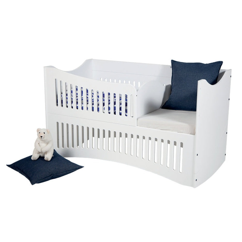 [M-Kids] COZY Baby Bed  5in1 Convertible – Cradle, Cot, Crib, Junior Bed & Sofa - PREORDER ONLY