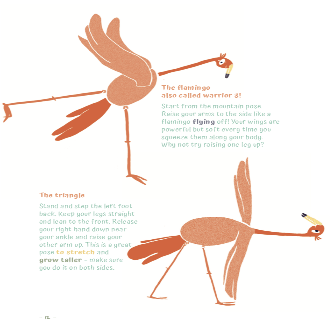 [MiniYOGI] Kids Yoga Book - MiniYOGI Volume 2: The Flamingo of Balance (Available in Collection of 3 Series)