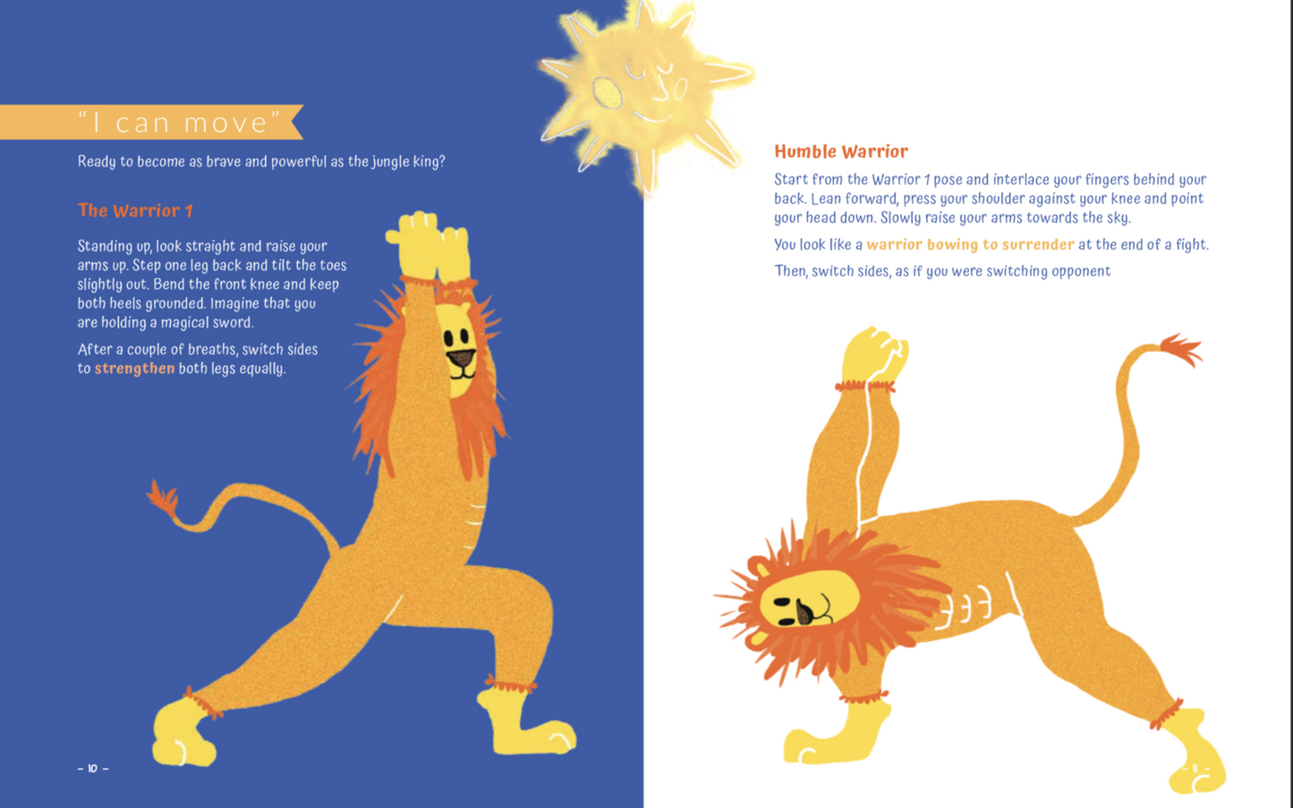 [MiniYOGI] Kids Yoga Book - MiniYOGI Volume 3: The Lion of Strength (Available in Collection of 3 Series)