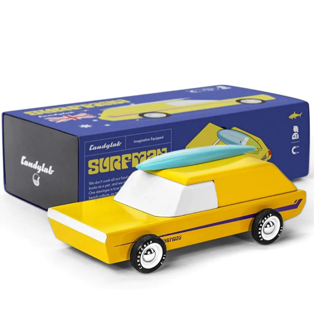 Surfman Wooden Toy Car
