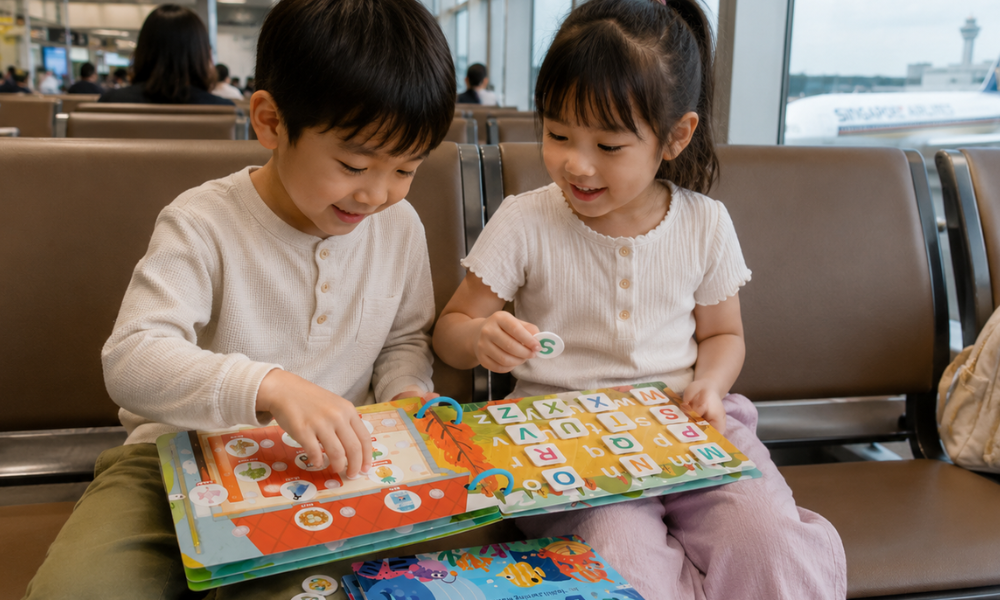 Best Quiet Activities for Kids During Flights and Restaurant Visits