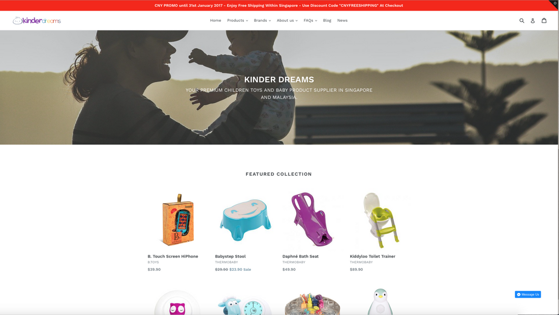 Our Newly Redesigned Online Store