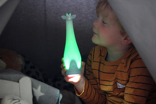 ZAZU’s Gina the giraffe: a combination of a torch and nightlight