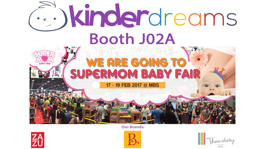 Kinder Dreams @ SuperMom Baby Fair from 17-19 February 2017