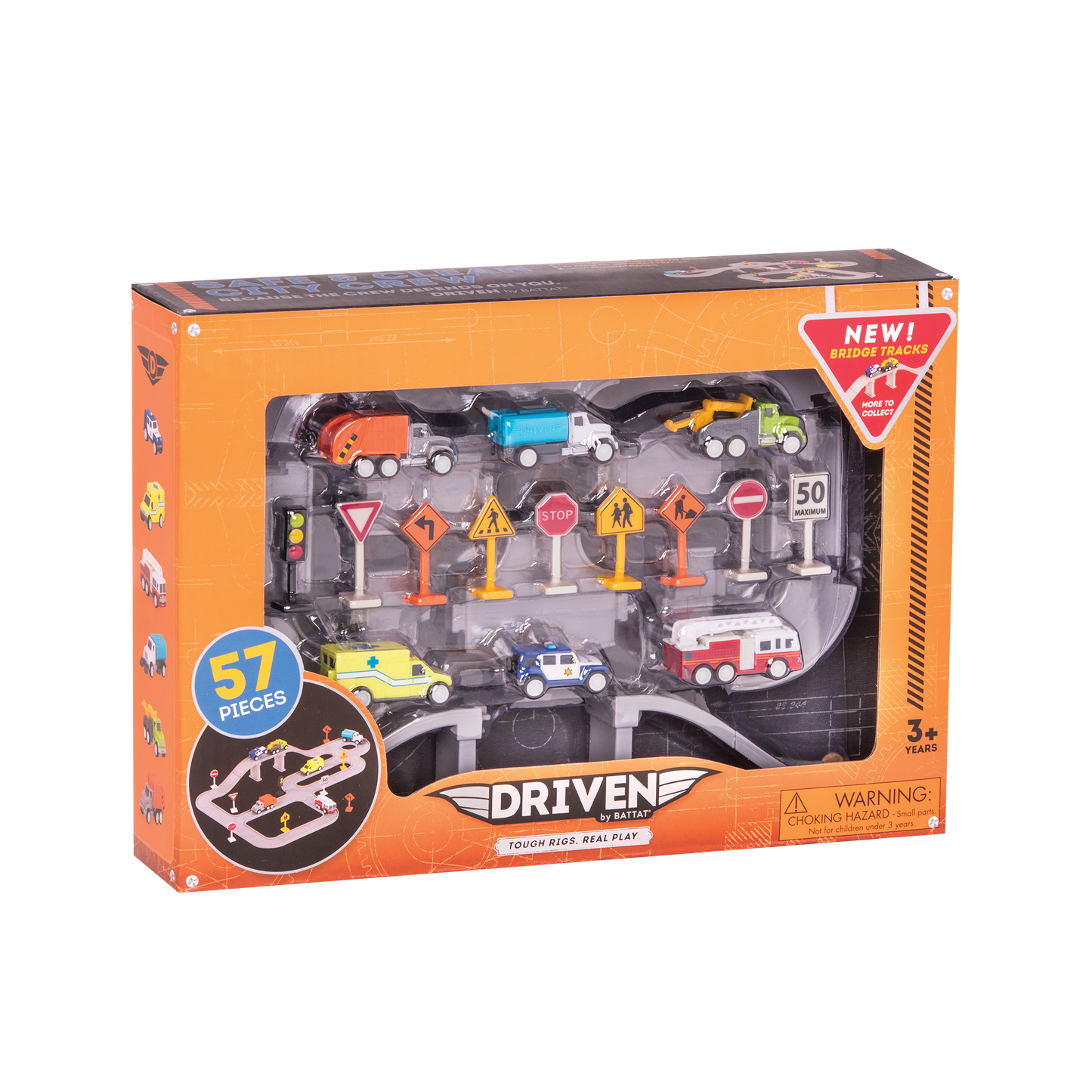 Safe & Clean City Crew Playset  Pocket Series (57pcs)