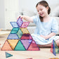 [Connetix Tiles] 48 Pieces Pastel Shape Expansion Pack | Educational Magnetic Tiles Learning | NEW RELEASE