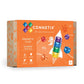 [Connetix Tiles] 42 Piece Rainbow Square Pack | Educational Magnetic Tiles Learning Toy
