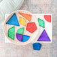 [Connetix Tiles] 36 Pieces Rainbow Shape Expansion Pack | Educational Magnetic Tiles Learning | NEW RELEASE