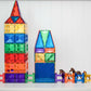 [Connetix Tiles] 102 Piece Rainbow Creative Pack | Educational Magnetic Tiles Learning Toy