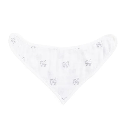 Cotton Muslin Bandana Baby Bib