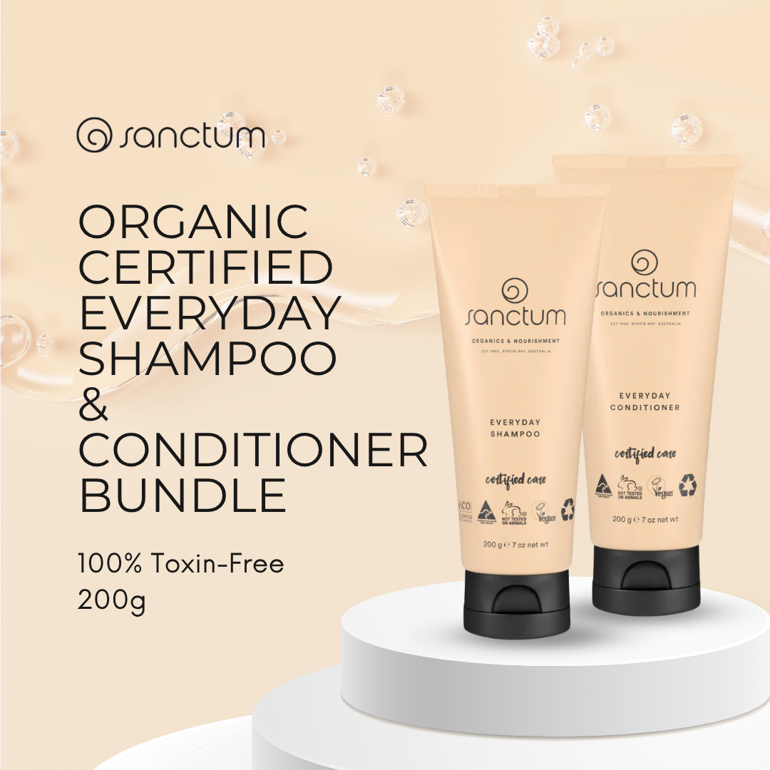 Natural Hair Care Set | Organic Shampoo & Conditioner