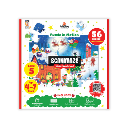 Scanimaze Winter Wonderland Puzzle (LIMITED EDITION)