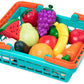 [B. Toys by Battat] Farmers Market Food Basket with Fruits and Vegetables