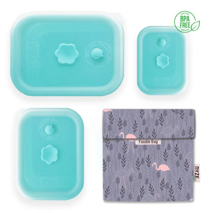 Turquoise / Flamingo