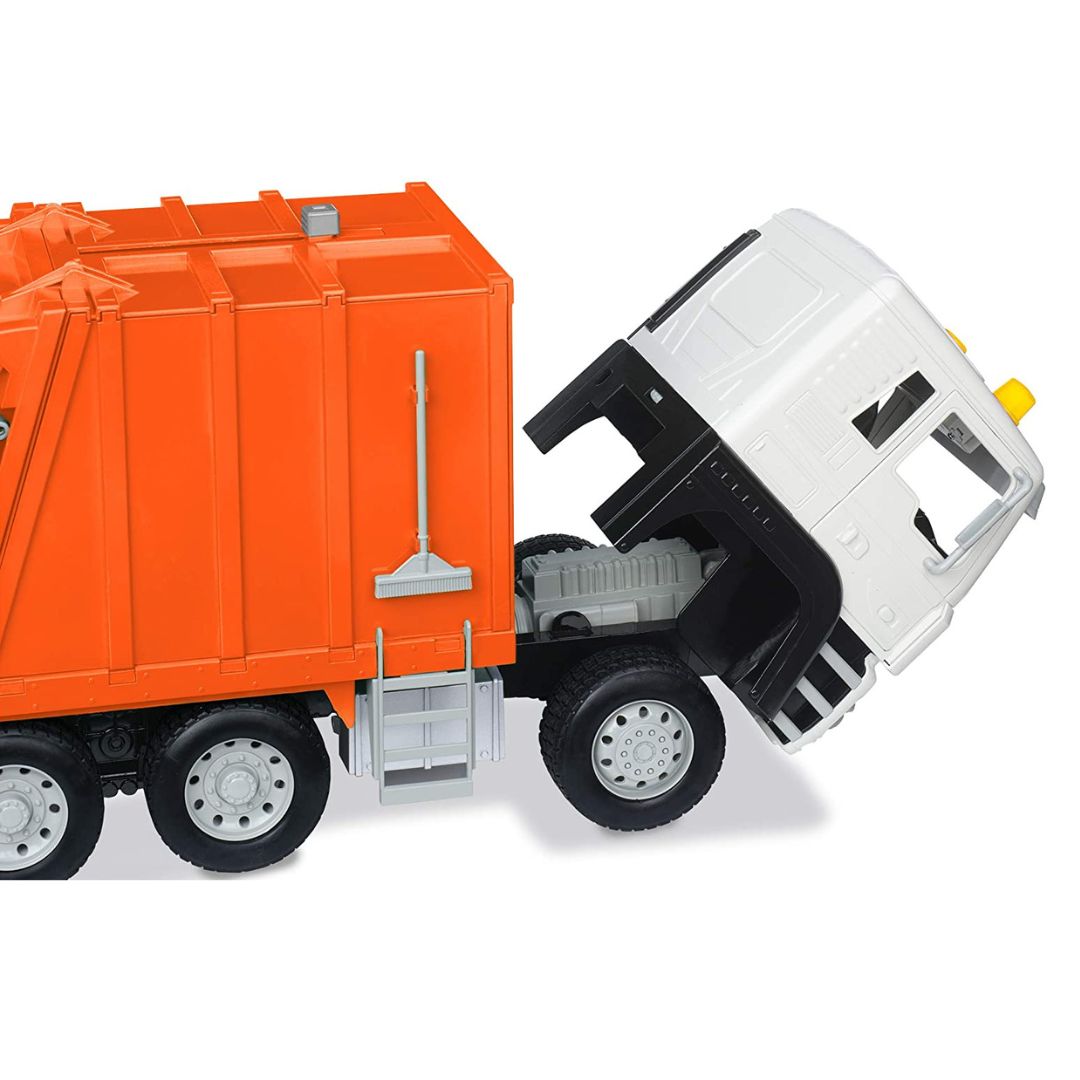 [Driven by Battat] Standard Series Orange Recycling Truck with Realistic Lights & Sounds - 3years+
