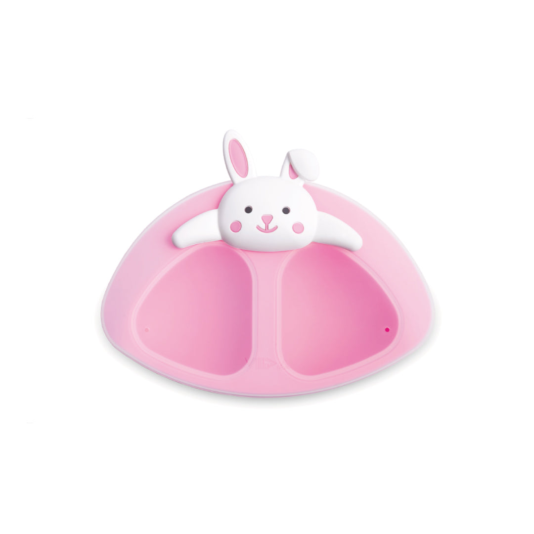 [VIIDA] JOY Charming Rabbit Food Divider - Pink