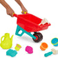 [B. Toys by Battat] Wheelbarrow Wonders with Gardening Tools Kids Set
