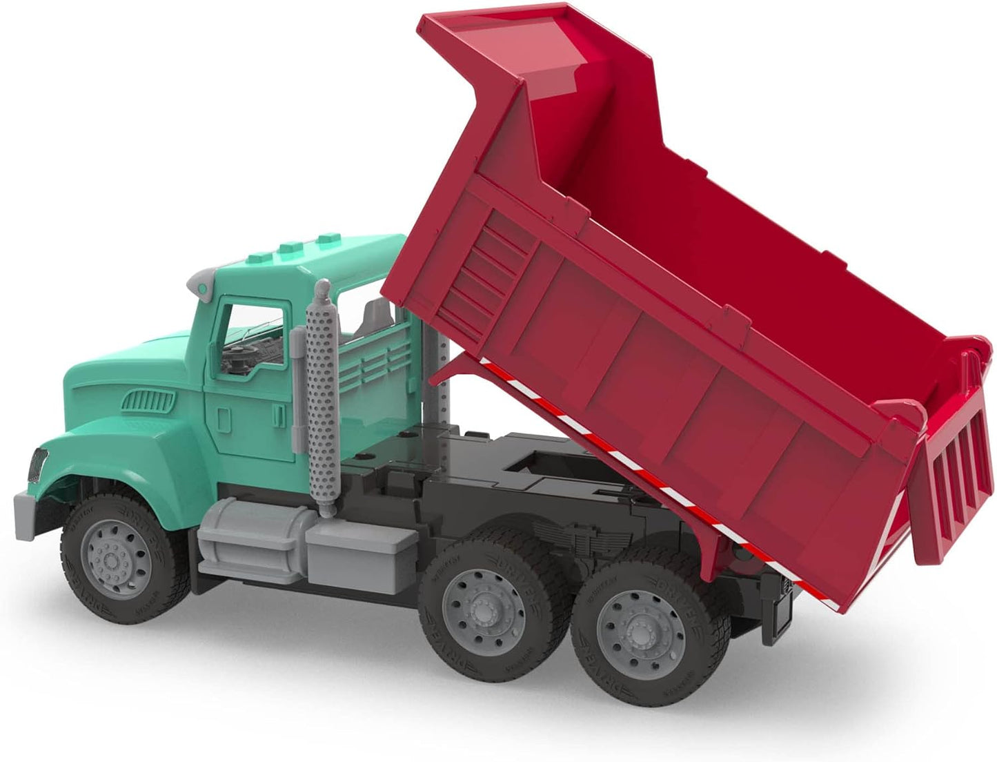 [Driven by Battat] Remote Control Micro Green Dump Truck with Realistic Lights and Sounds