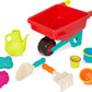 [B. Toys by Battat] Wheelbarrow Wonders with Gardening Tools Kids Set