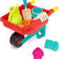 [B. Toys by Battat] Wheelbarrow Wonders with Gardening Tools Kids Set