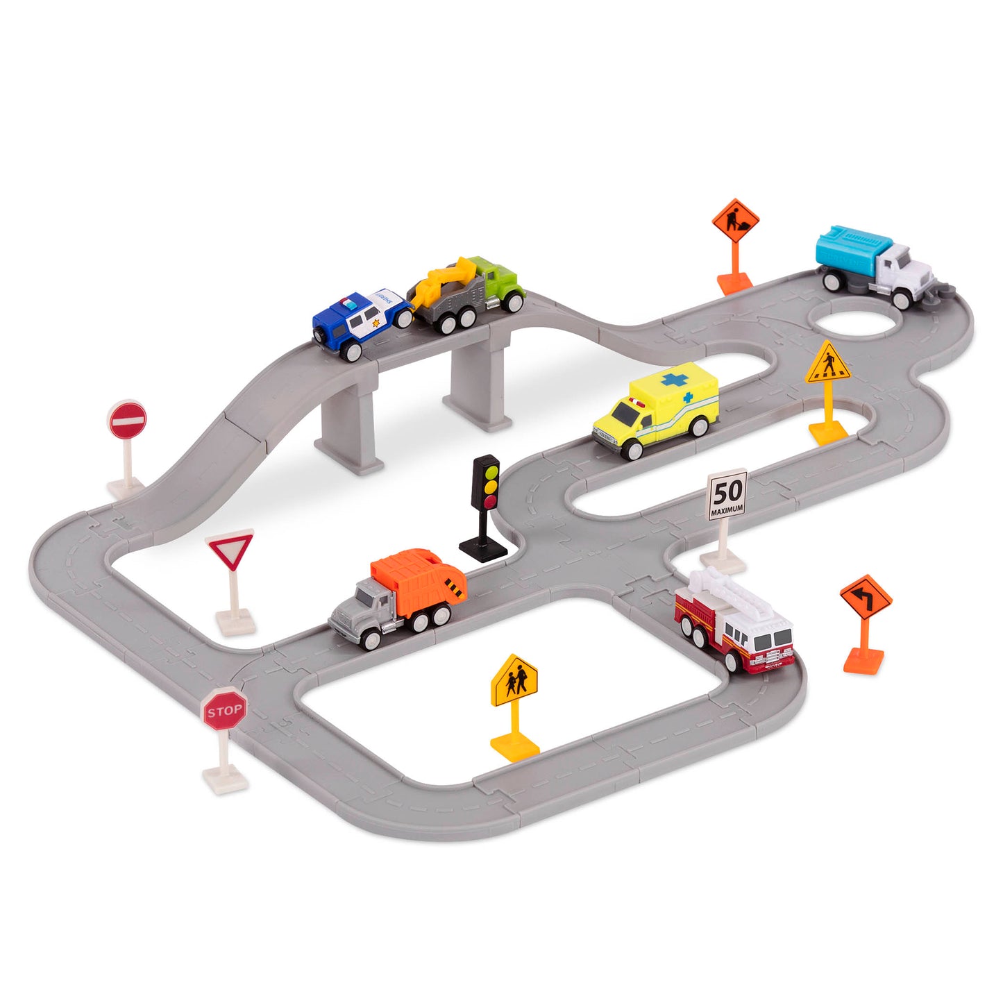 Safe & Clean City Crew Playset  Pocket Series (57pcs)