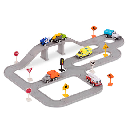 Safe & Clean City Crew Playset  Pocket Series (57pcs)