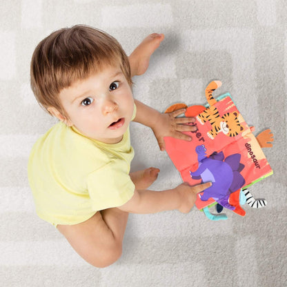Baby Early Learning Cloth Book - Forest Animals